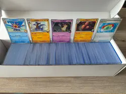 1000 Pokemon card bulk lot common/uncommon - Image 1