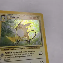 1999 Pokemon Base Set - Raichu 14/102 Unlimited Holo Rare #14 - Image 5