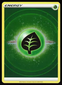 Grass Energy 152/159 Ultra Rare Crown Zenith Pokemon LP - Image 1