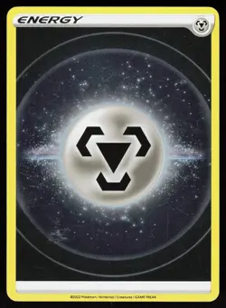 Metal Energy 159/159 Ultra Rare Crown Zenith Pokemon Holo LP - Image 1