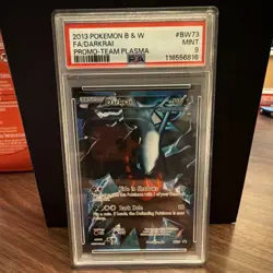Pokemon TCG | Darkrai Team Plasma Promo Full Art Holo BW73 PSA 9 2013 - Image 4
