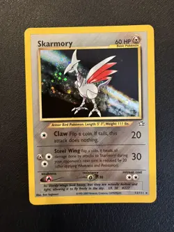 Pokemon TCG Skarmory Neo Genesis 13/111 Holo Rare Unlimited 2000 Card - Image 1