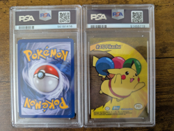 Pokemon PSA Card Lot - Topps Clear Pikachu & Ho-Oh Call of Legends Reverse - Image 2