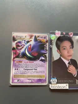 Pokemon Gengar LV.X Holo Ultra Rare Card 97/99 Platinum Arceus - Image 1