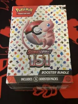 Pokemon Scarlet & Violet 151 Booster Bundle Box 6 Packs English 2023 FREESHIPING - Image 1