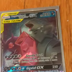 Pokemon TCG Mega Sableye & Tyranitar GX 126/236 Sm-Unified Minds Ultra Rare TAG… - Image 3