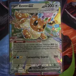 Pokemon TCG Eevee EX 075/131 Prismatic Evolutions Double Rare - Image 1