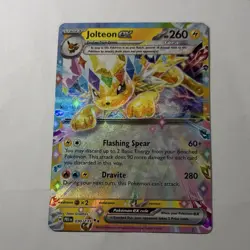 Pokemon Jolteon ex 030/131 SV: Prismatic Evolutions Holo Full Art 260HP - Image 1