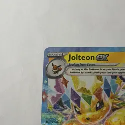 Pokemon Jolteon ex 030/131 SV: Prismatic Evolutions Holo Full Art 260HP - Image 5