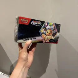 Pokemon TCG Prismatic Evolutions Surprise Box New Sealed - Image 1