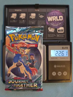 (HEAVY)🔥 22.61g Pokemon TCG Journey Together Booster Pack Factory Sealed✅ - Image 1