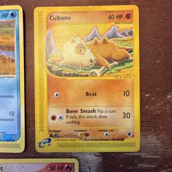Pokemon Lot of Three (3) Torchic 74/109, Cubone 103/165, Corphish 52/97 - Image 3