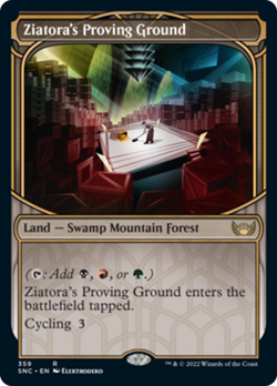Ziatora's Proving Ground (Showcase) FOIL Streets of New Capenna NM CARD ABUGames - Image 1