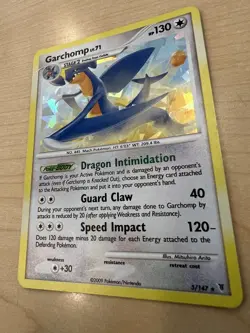 Pokemon Garchomp Cracked Ice Holo Rare Supreme Victors 2009 5/147 - Image 2