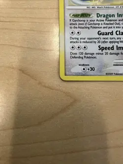 Pokemon Garchomp Cracked Ice Holo Rare Supreme Victors 2009 5/147 - Image 5