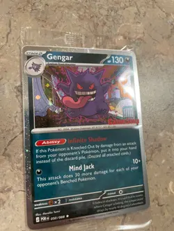 Pokemon GENGAR 050/088 GameStop Promo Stamped (SEALED) - Image 2