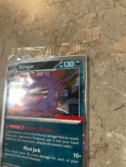 Pokemon GENGAR 050/088 GameStop Promo Stamped (SEALED) - Image 3