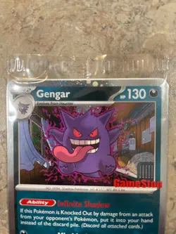 Pokemon GENGAR 050/088 GameStop Promo Stamped (SEALED) - Image 4