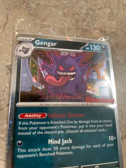 Pokemon GENGAR 050/088 GameStop Promo Stamped (SEALED) - Image 5