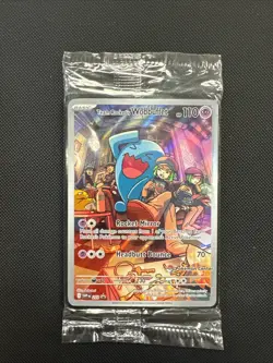 Sealed Team Rocket’s Wobbuffet Pokemon Center Exclusive Promo SVP203 - Image 1
