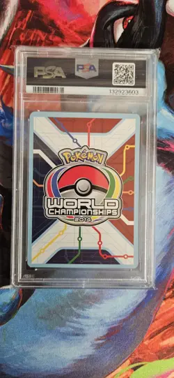 Pokemon Deoxys-EX World Championship Decks Promo Holo 53/116 2014 PSA 7 - Image 2
