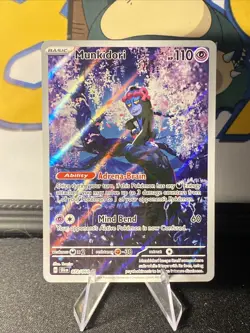 Pokemon TCG Munkidori 072/064 Sv: Shrouded Fable Illustration Rare Holo - Image 1