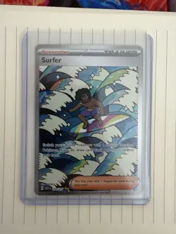 Pokemon Ascended Heroes Surfer 293/217 Special Illustrated Rare SIR English TCG - Image 4
