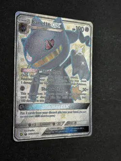 Banette GX SV61/SV94 Hidden Fates Full Art Shiny Pokemon TCG NM/MINT - Image 4