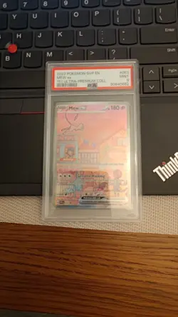 PSA 9 Mew ex 053 SV: Scarlet & Violet Promo Holo - Pokemon TCG Ultra Premium - Image 1