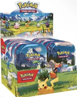Pokemon TCG Ascended Heroes Mini Tins SEALED Display Case of 10 Tins - Image 1