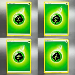 Pokemon Sword & Shield Grass Energy Lot of 4 - Image 1