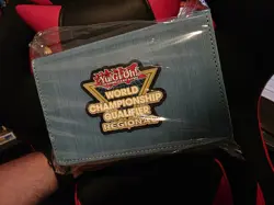 YuGiOh Official WCQ Deck Box Regional | 2026 Blue-Eyes White Dragon Art | Blue - Image 1