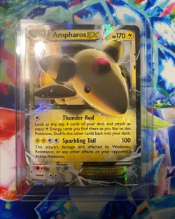 Ampharos Ex - (27/98) Ultra Rare - XY Ancient Origins - Pokemon Card - Image 1