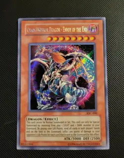 Yu-Gi-Oh Chaos Emperor Dragon Envoy of the End IOC-000 Secret Rare NM - Image 1