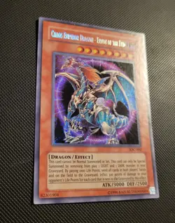 Yu-Gi-Oh Chaos Emperor Dragon Envoy of the End IOC-000 Secret Rare NM - Image 3