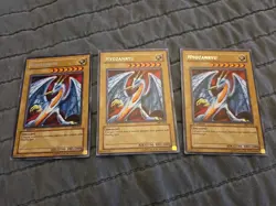 Yugioh - MRL-075 1st Edition Hyozanryu X3 RARE - Vintage - (Playset) NM/VLP Wow! - Image 1