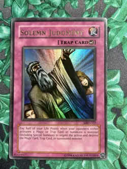 Yugioh Solemn Judgment Ultra Rare MRD-127 OG Unlimited LP [#4] - Image 1