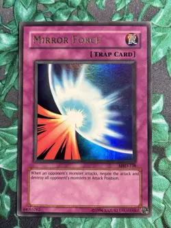 Yu-Gi-Oh! Mirror Force MRD-138 Ultra Rare Metal Raiders Unlimited OG Print - Image 1