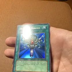 Yu-Gi- Oh! Monster Reborn LOB-118 Unlimited Original Print Near Mint - Image 4