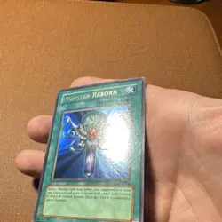 Yu-Gi- Oh! Monster Reborn LOB-118 Unlimited Original Print Near Mint - Image 5