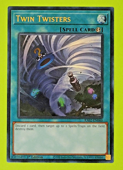Yu-Gi-Oh Twin Twisters 1st Edition Ultra Rare RA02-EN060 Nm - Image 1
