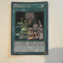 Yu-Gi-Oh Prohibition LCYW-EN267 Legendary Collection 3 1st Edition Holo - Image 1