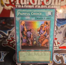 Yu-Gi-Oh! - Painful Choice - MRL-049 - Super Rare Holo 1st Edition NM - Image 1
