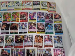 110 One Piece TCG Foil/Holo Card Lot All English never played all holos - Image 5