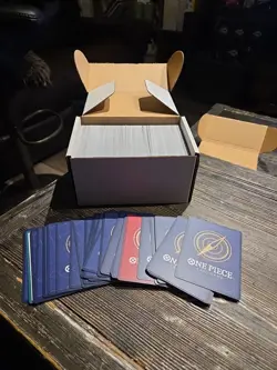 One Piece 400 Cards Bulk Lot TCG Card Game Mixed Cards ENGLISH C,UC,R,L - Image 1