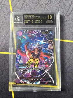 Eustass"Captain"Kid BGS 10 Black Label - EB04-039 - SP Alt Art - One Piece TCG - Image 1
