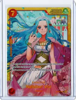 ONE PIECE Nefeltari Vivi OP04-118 SEC Kingdoms of Intrigue, English - Image 1