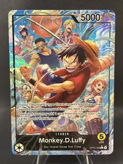 Monkey.D.Luffy (Alt Art) (Leader) OP15-098 One Piece: Adventure on Kami's Island - Image 1