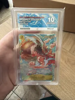 Monkey.D.Luffy / OP15-119 / SEC Parallel / Ace 10 / POP 1 / One Piece / English - Image 1