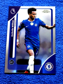 Estevao Willian 2025-26 Topps Chrome Premier League Rookie RC #68 CENTERED CLEAN - Image 1